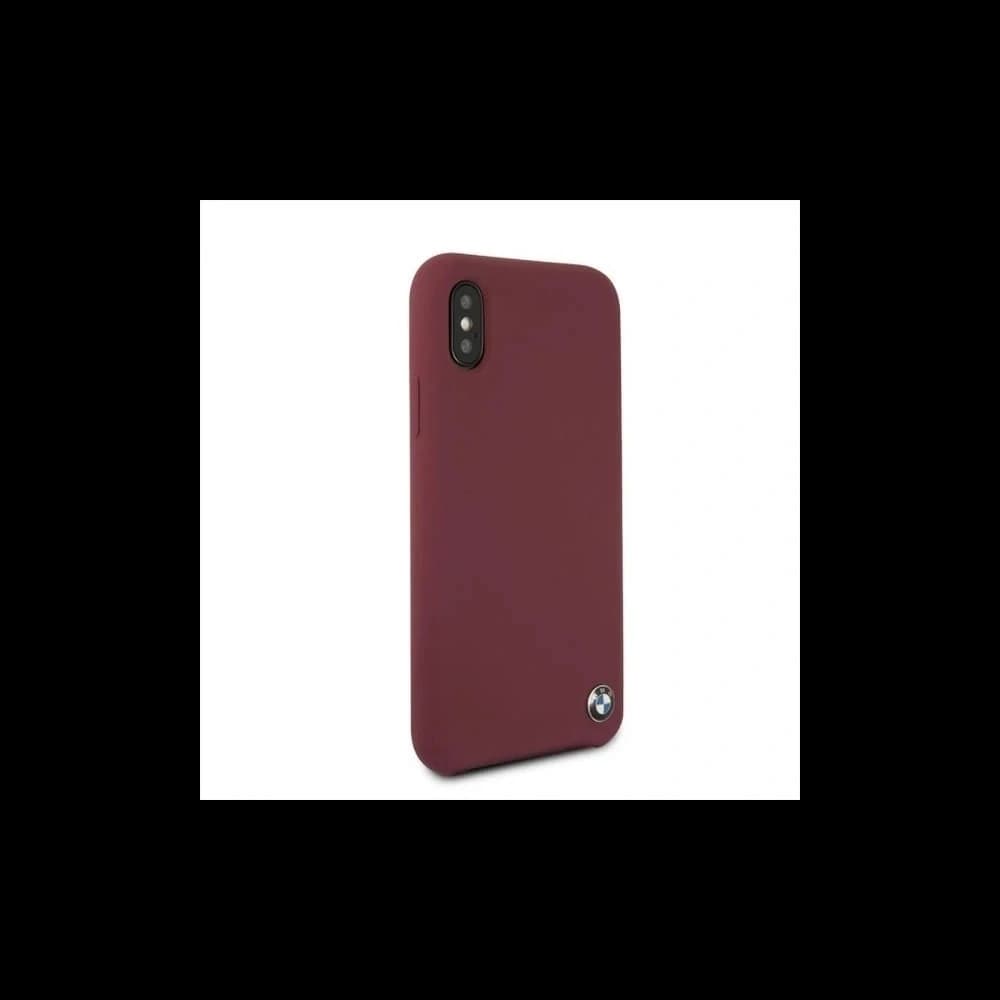 Etui BMW BMHCPXSILRE Apple iPhone XS/X roșu/red hardcase Silicon - 2