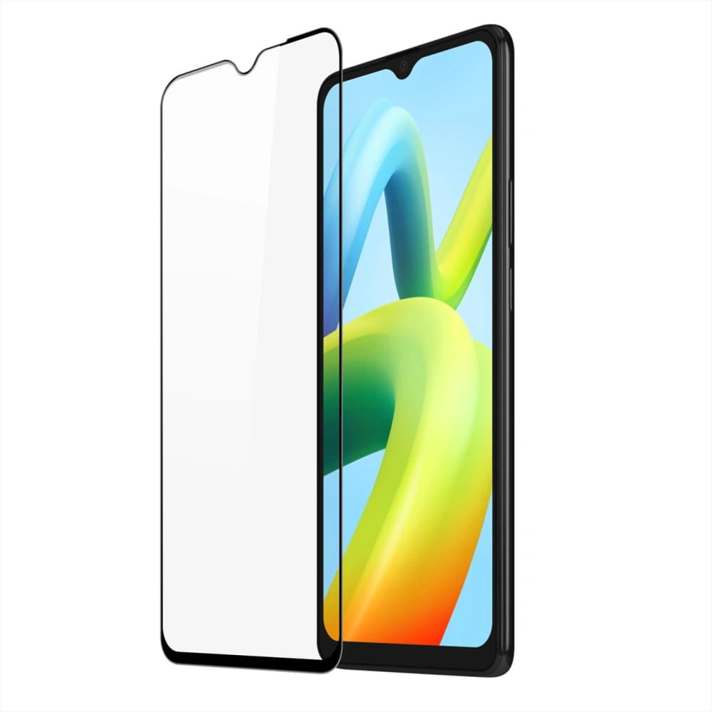 Xiaomi Dux Ducis 9D gehärtetes Glas Redmi A2/A1 schwarz