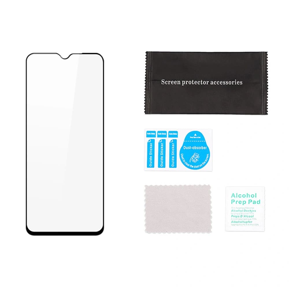 Xiaomi Dux Ducis 9D gehärtetes Glas Redmi A2/A1 schwarz - 10