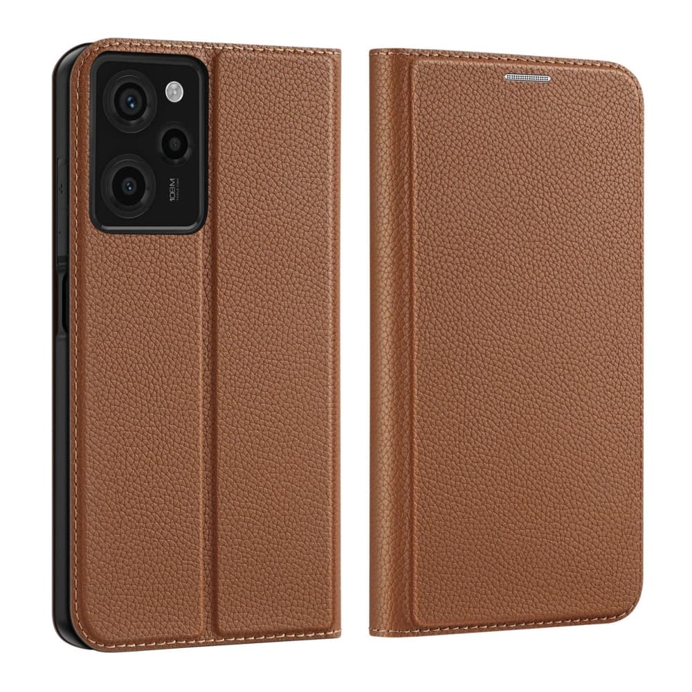 Etui Dux Ducis Skin X2 Xiaomi Redmi Note 12 Pro/POCO X5 Pro 5G hnědé - 2