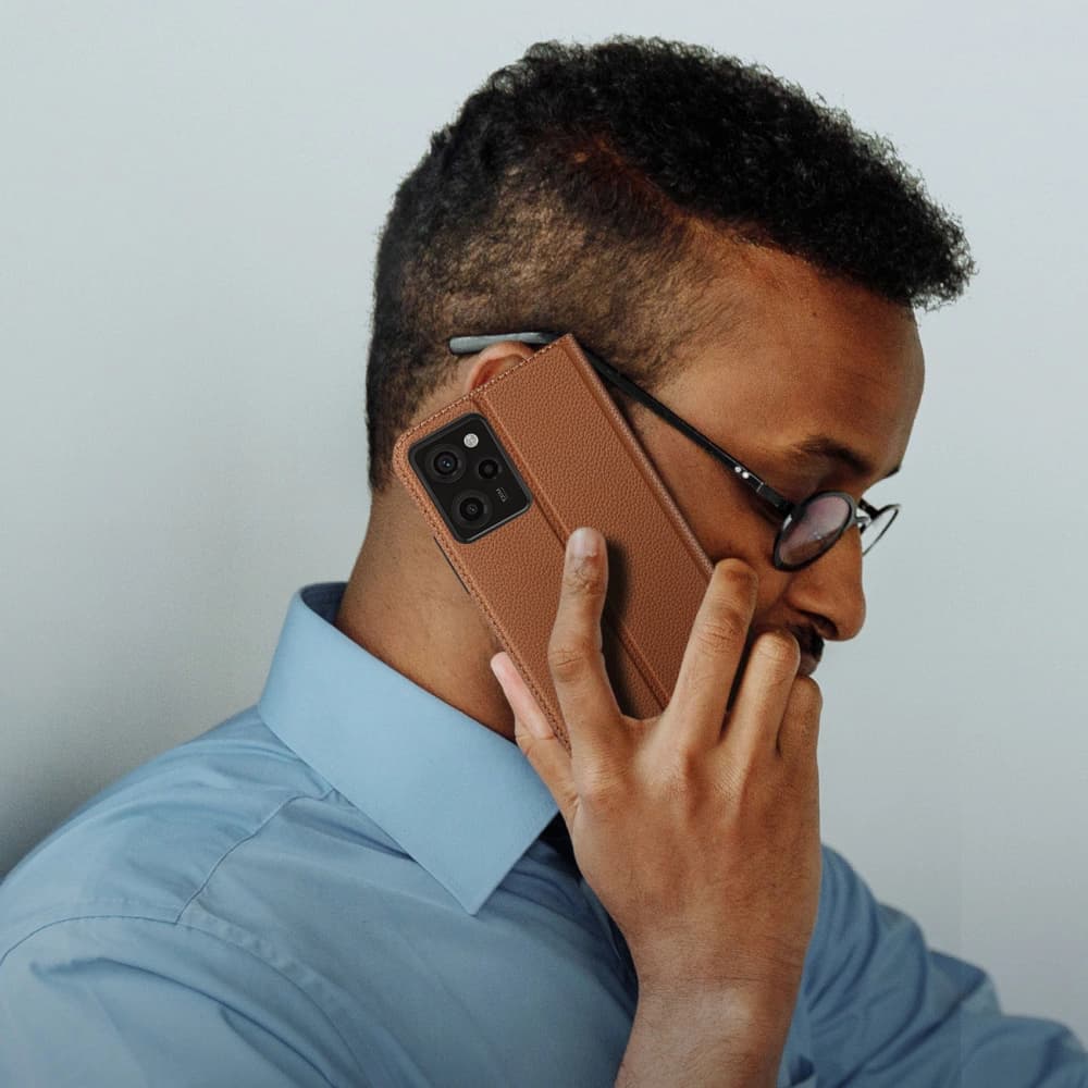 Etui Dux Ducis Skin X2 Xiaomi Redmi Note 12 Pro/POCO X5 Pro 5G hnědé - 4