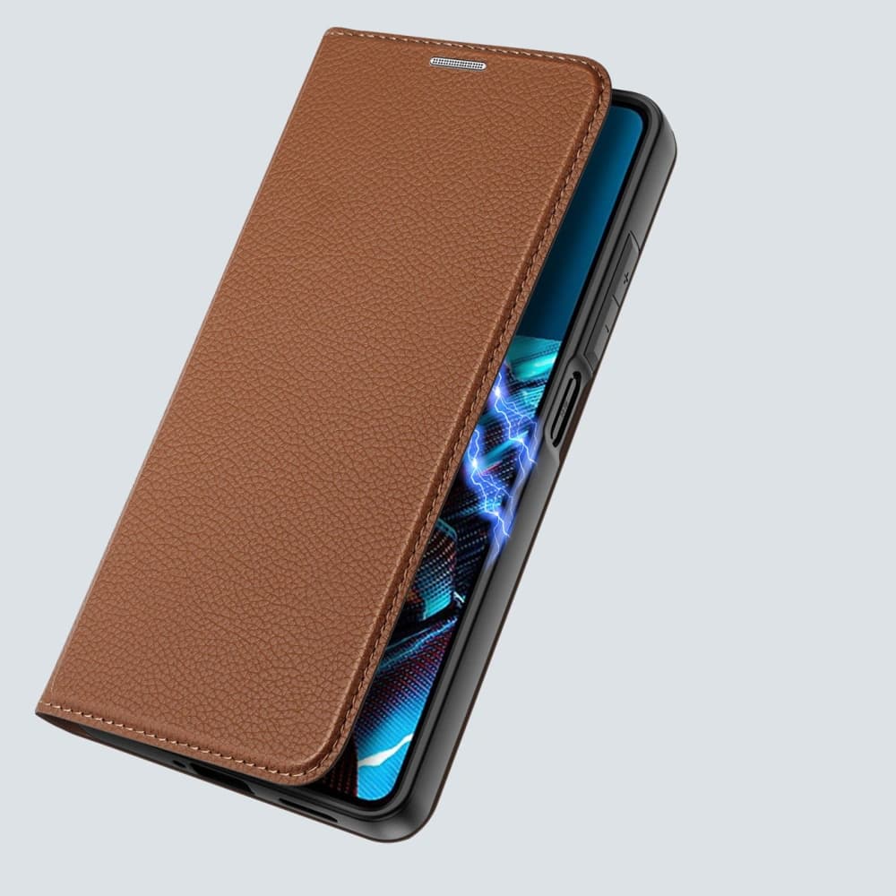 Etui Dux Ducis Skin X2 Xiaomi Redmi Note 12 Pro/POCO X5 Pro 5G hnědé - 7