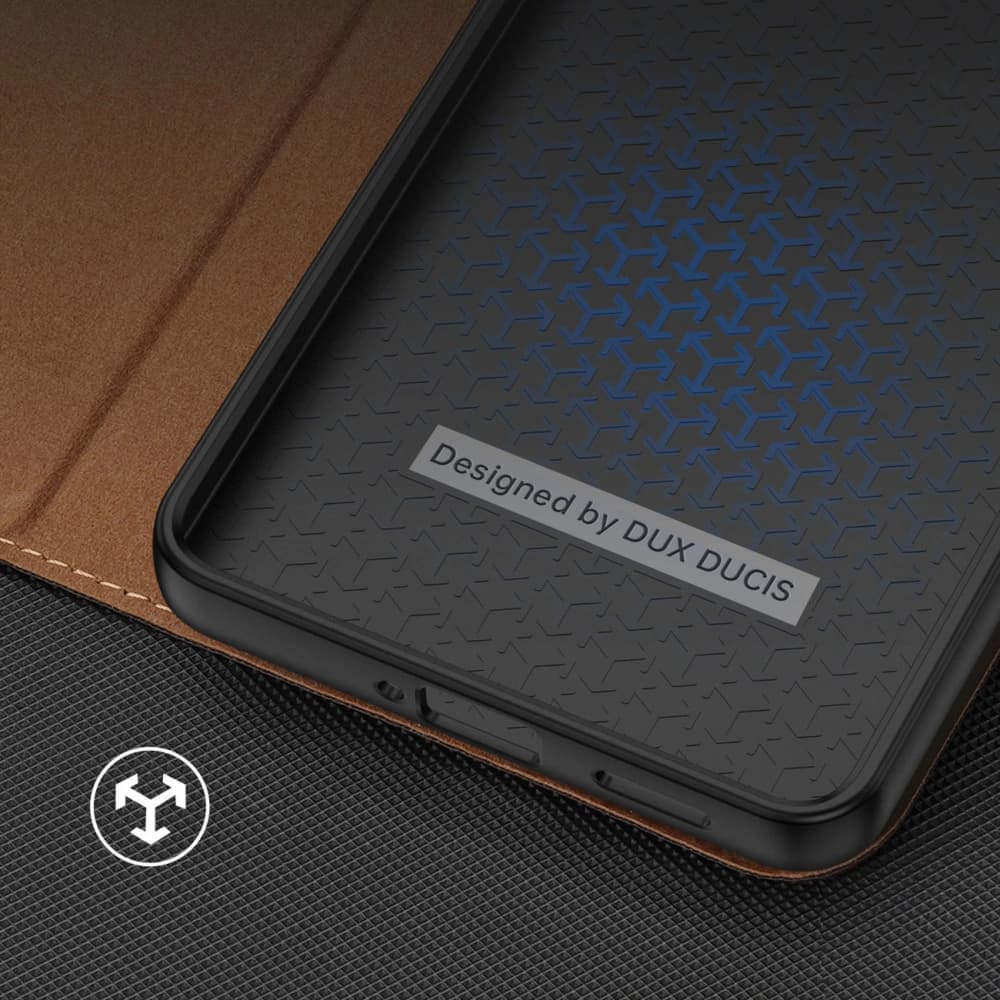 Etui Dux Ducis Skin X2 Xiaomi Redmi Note 12 Pro/POCO X5 Pro 5G hnědé - 10