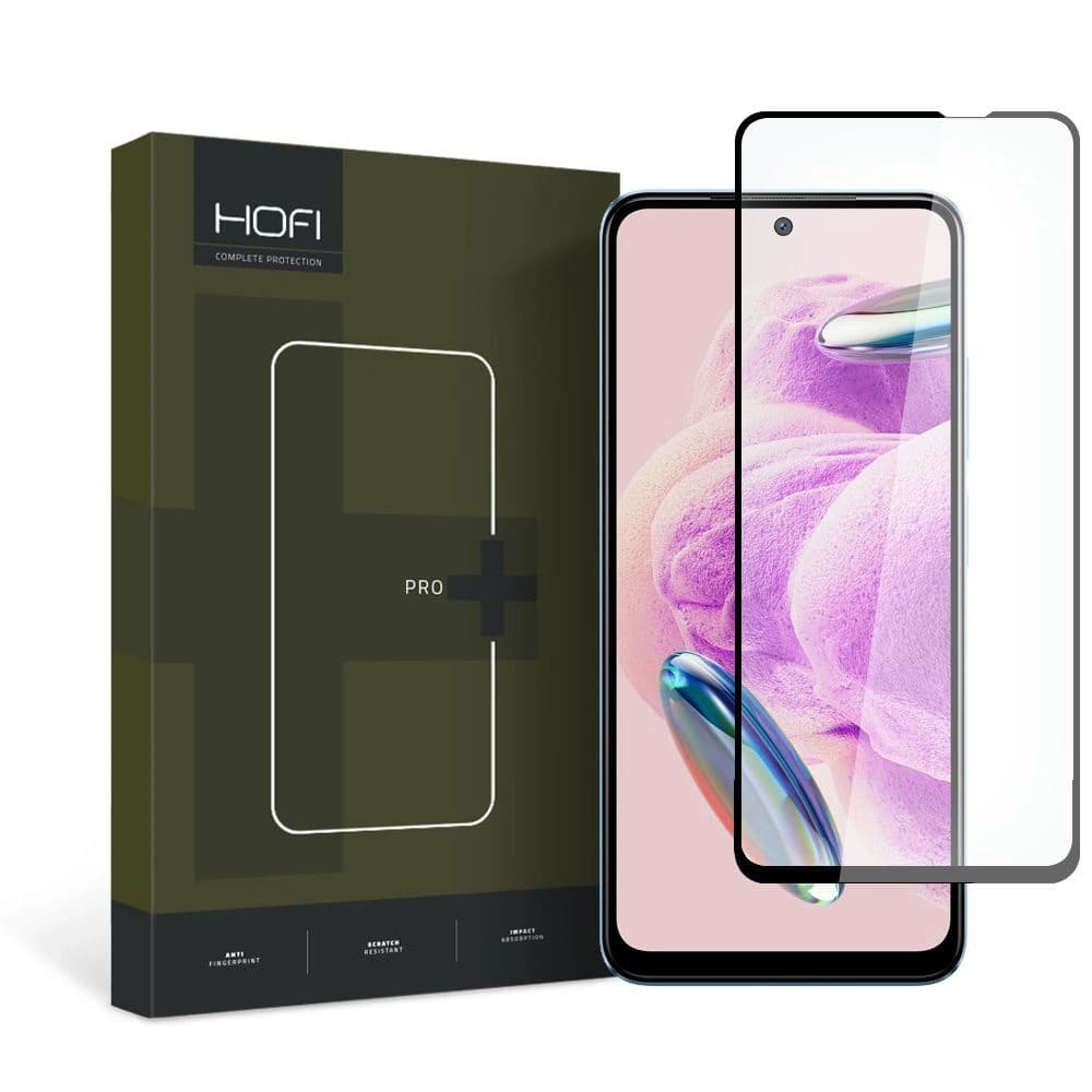Tvrzené sklo Hofi Glass Pro+ Xiaomi Redmi Note 12s Black - 1