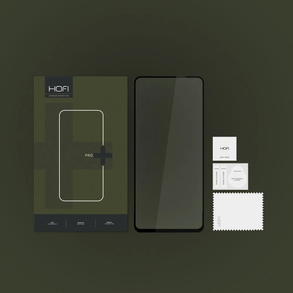 Tvrzené sklo Hofi Glass Pro+ Xiaomi Redmi Note 12s Black - 4