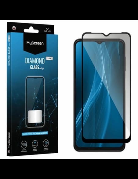 Sticlă securizată MyScreen Diamond Glass Edge Lite FG Honor 70 Lite neagră/black Full Glue