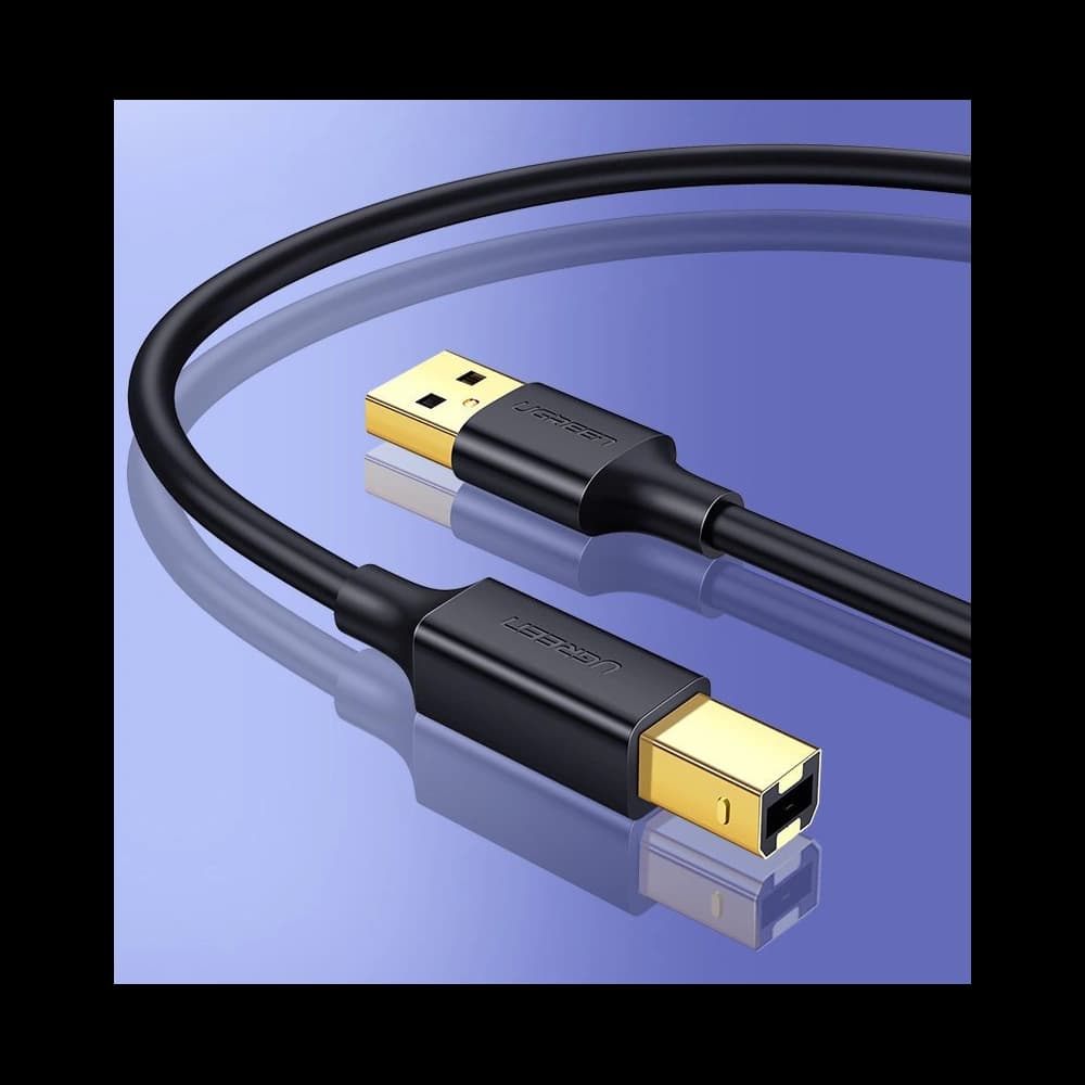 UGREEN US135 USB-B/USB-C nyomtató kábel 480 Mbps 1,5 m fekete - 2