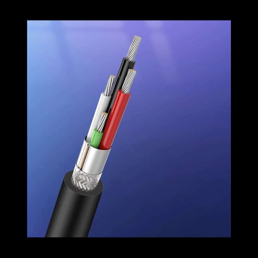 UGREEN US135 USB-B/USB-C nyomtató kábel 480 Mbps 1,5 m fekete - 4