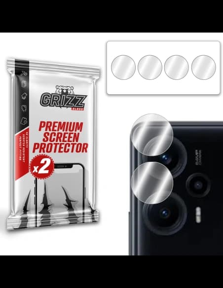 GrizzGlass Xiaomi HybridGlass Kameraglas für Poco F5