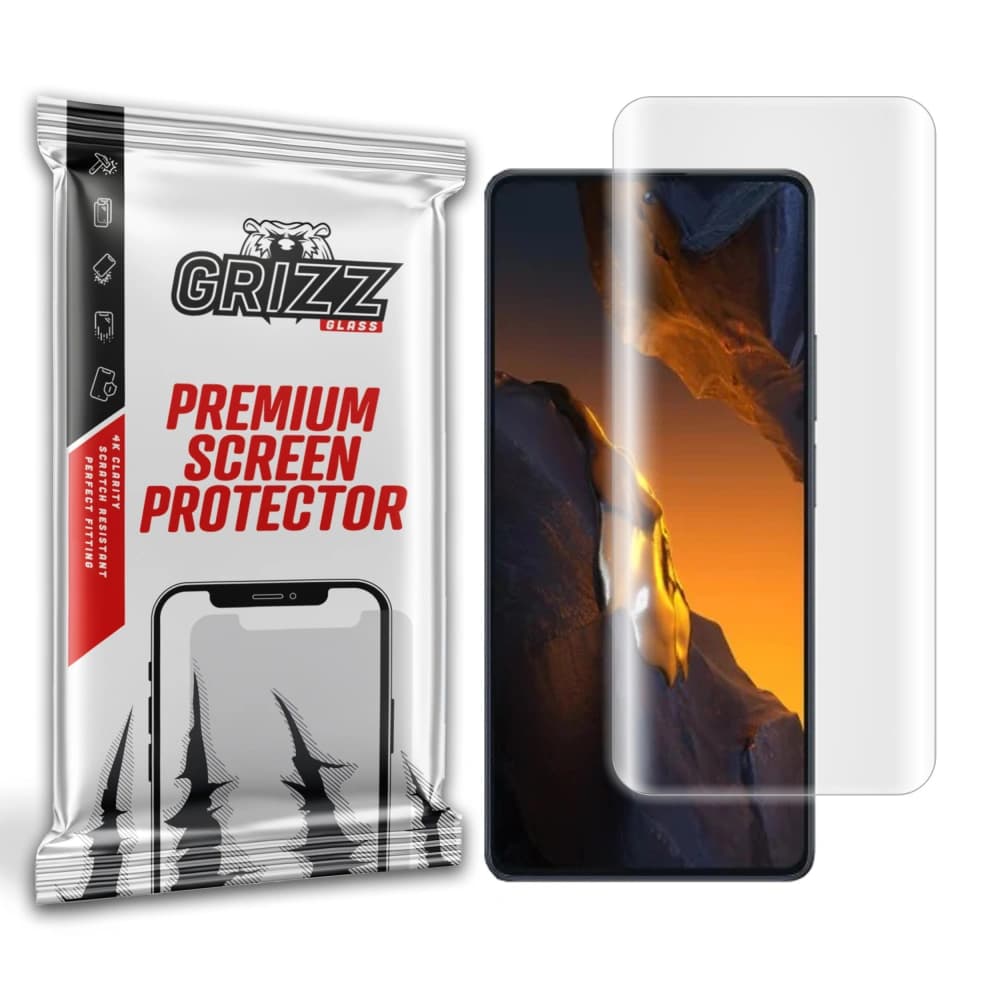 GrizzGlass Xiaomi Hydrogelfolie Hydrofilm für Poco F5