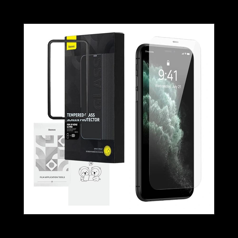 Edzett üveg Baseus Schott HD 0.3mm Apple IPhone 11 Pro/XS/X