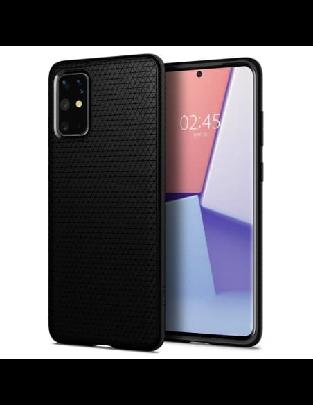 Etui Spigen Liquid Air Samsung Galaxy S20+ Plus Matt Fekete