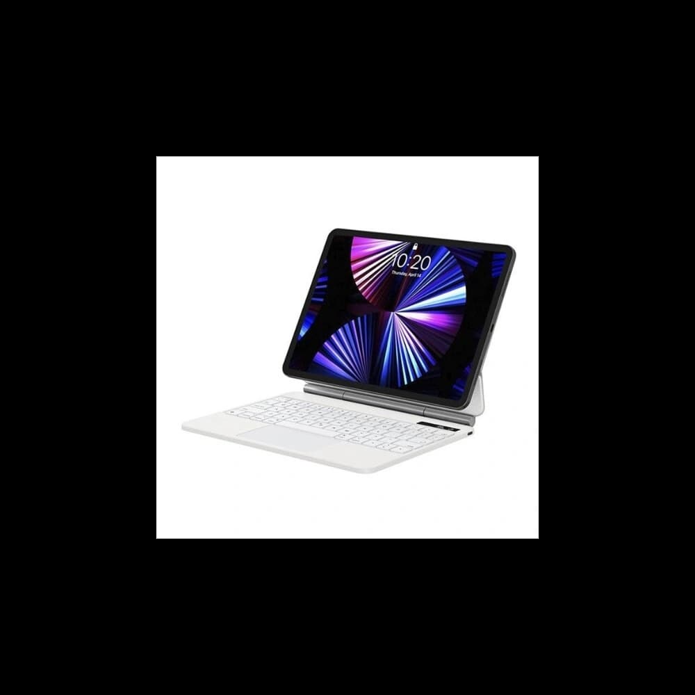 Baseus Brilliance with Keyboard Apple iPad Pro 12.9 2018/2020/2021 (3, 4, 5 gen) (white) - 1