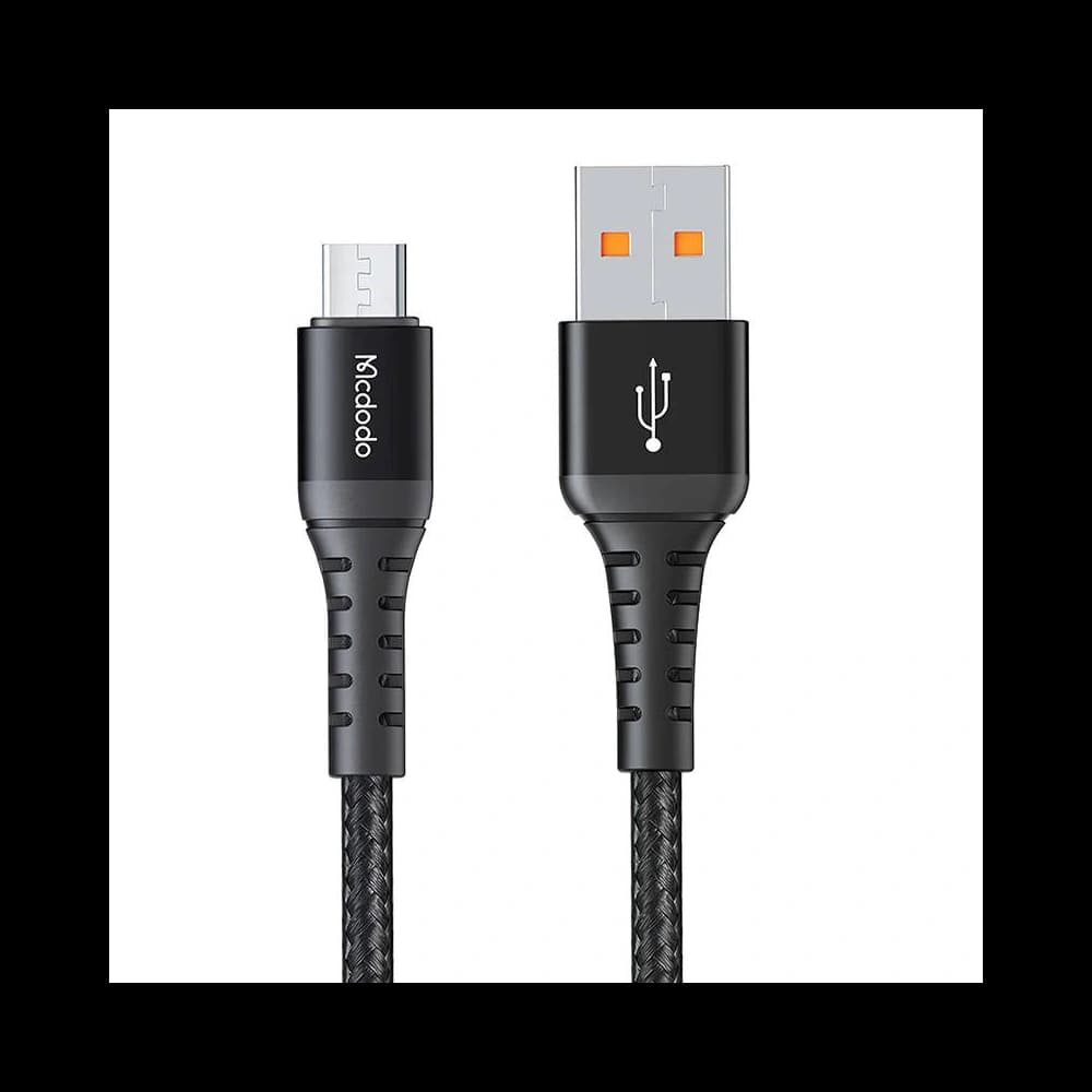 Kábel Mcdodo CA-2280 USB-A/microUSB, 0.2m (fekete) - 1
