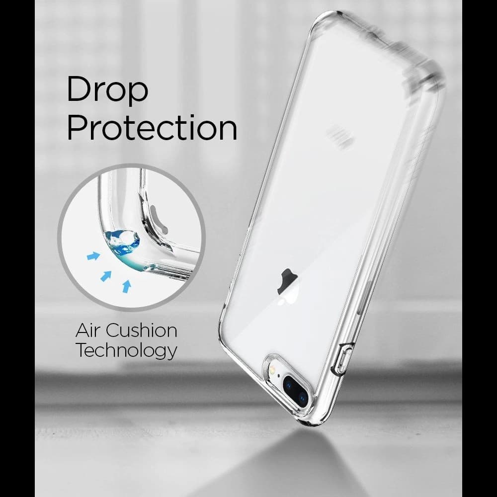 Etui Spigen Ultra Hybrid 2 Apple iPhone 8/7 Plus Átlátszó - 3