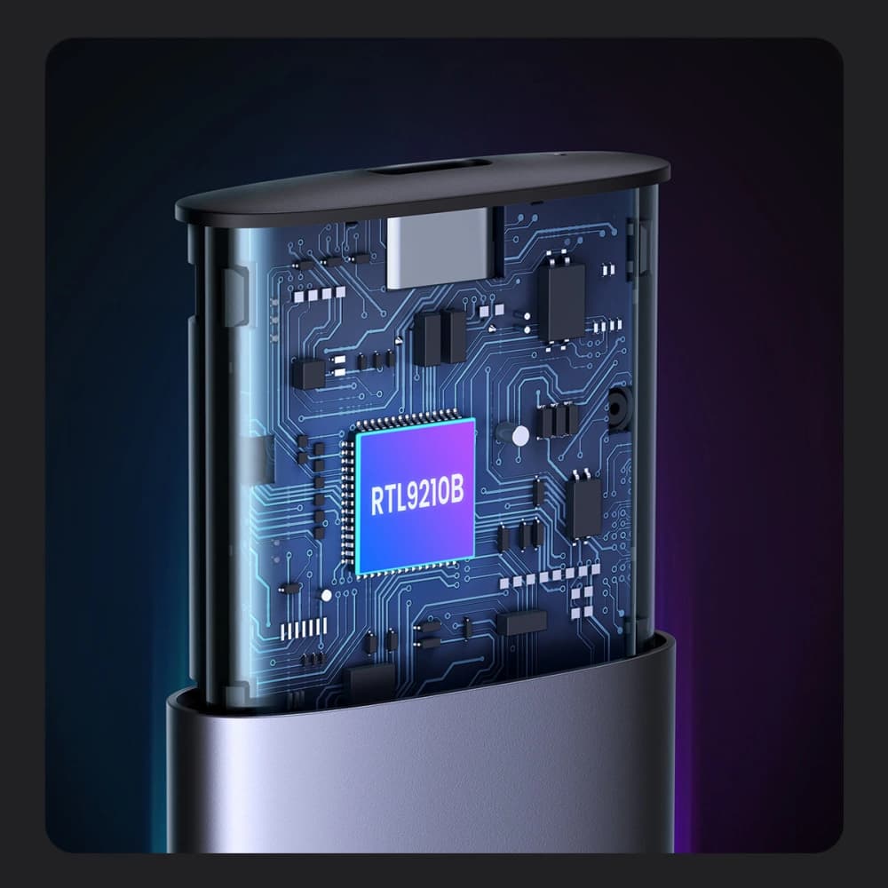 UGREEN CM400 M.2 USB 3.2 Gen 2 SSD-Gehäuse (SuperSpeed USB 10Gbps) grau - 4