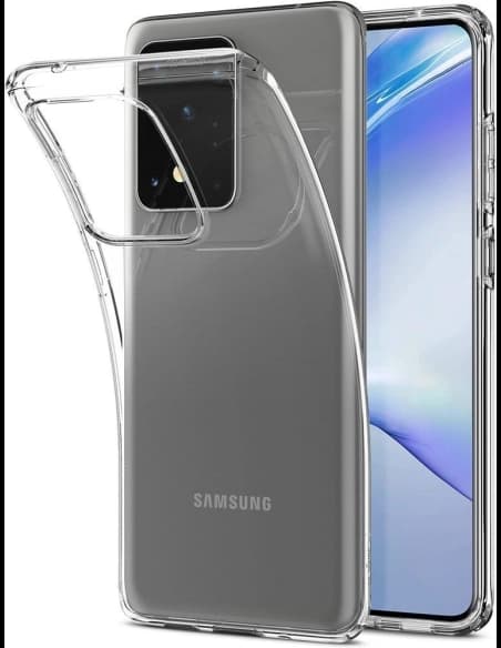 Case Spigen Liquid Crystal Samsung Galaxy S20 Ultra Crystal Clear
