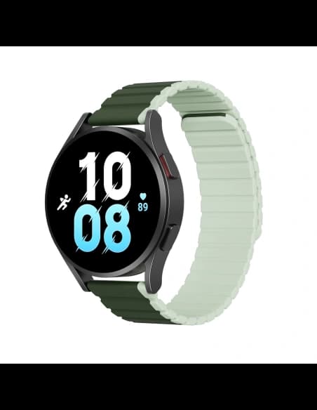 Samsung Dux Ducis Magnetarmband (22mm LD Version) Galaxy Watch 3 45mm/S3/Huawei Watch Ultimate/GT3 SE 46mm grün
