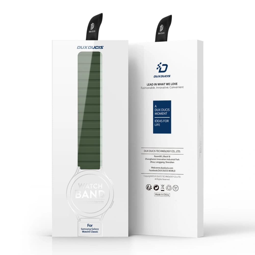 Samsung Dux Ducis Magnetarmband (22mm LD Version) Galaxy Watch 3 45mm/S3/Huawei Watch Ultimate/GT3 SE 46mm grün - 12
