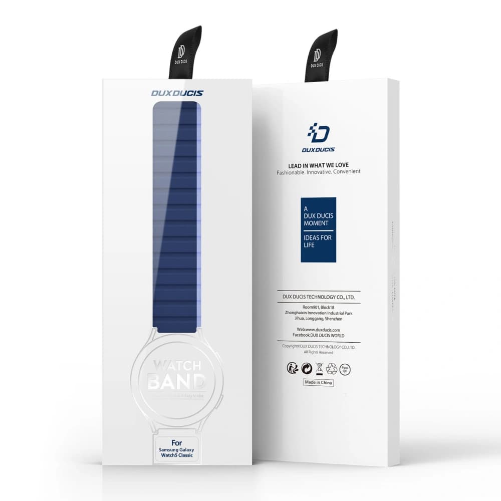 Samsung Dux Ducis Magnetarmband (22mm LD Version) Galaxy Watch 3 45mm/S3/Huawei Watch Ultimate/GT3 SE 46mm blau - 12