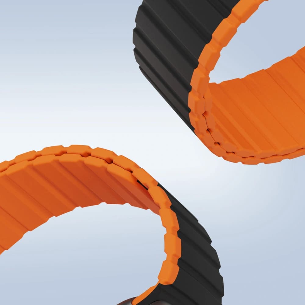 Dux Ducis Magnetarmband 22mm LD Version Galaxy Watch 3 45mm/S3/Huawei Watch Ultimate/GT3 SE 46mm schwarz/orange - 8