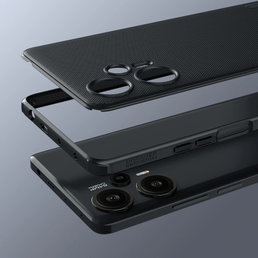 Etui Nillkin Super Frosted Shield Pro Xiaomi Redmi Note 12 Turbo/Poco F5 černé - 8