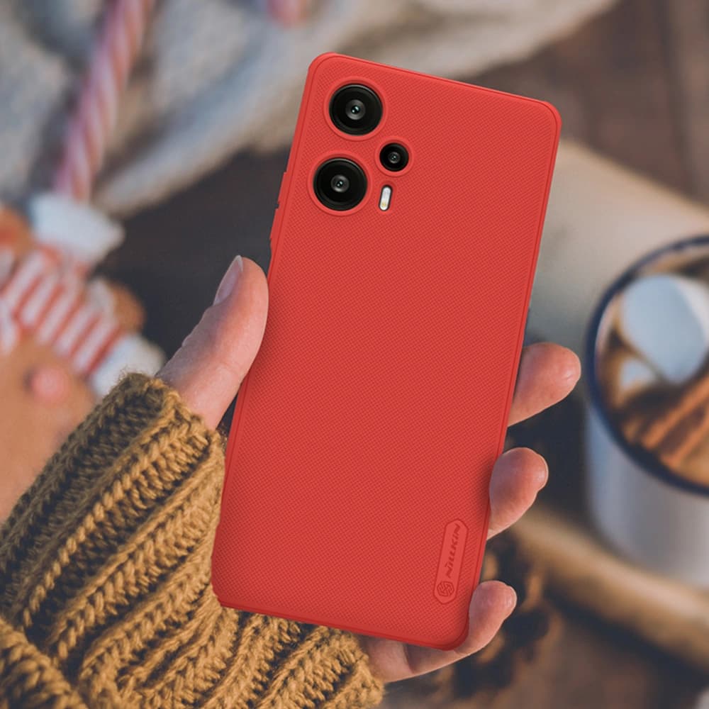 Etui Nillkin Super Frosted Shield Pro Xiaomi Redmi Note 12 Turbo/Poco F5 černé - 17