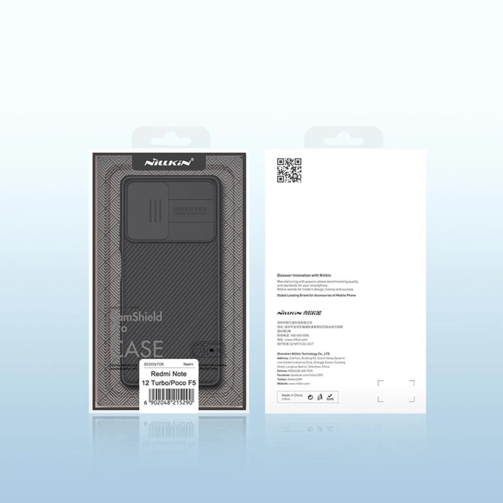 Etui Nillkin CamShield Pro Xiaomi Redmi Note 12 Turbo/Poco F5 negre - 19