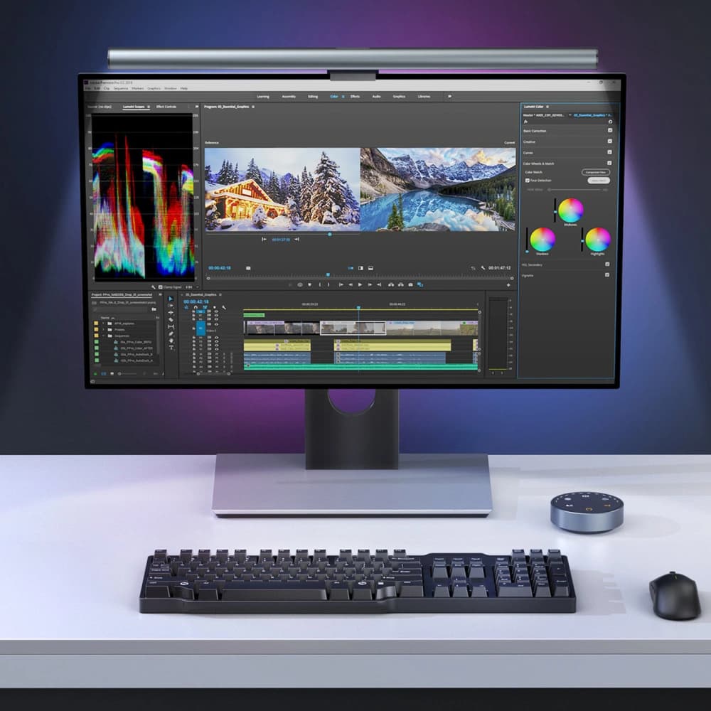 Monitor lámpa Choetech Elesense E1129 LED fekete [2 PACK] - 3