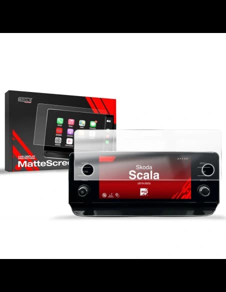 Matte GrizzGlass CarDisplay Protection Skoda Scala 8" 2019-2023 Bolero