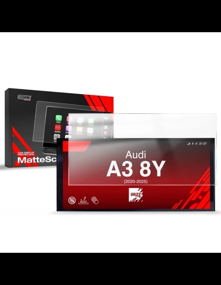 Matte GrizzGlass CarDisplay Protection Audi A3 8Y 2020-2025