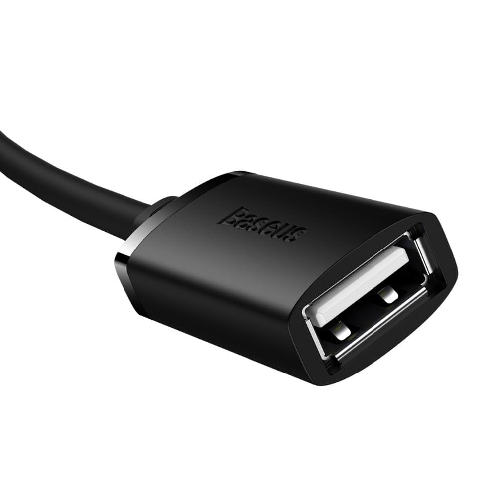 Extension Cable Baseus AirJoy Series USB 2.0 0.5m black - 2