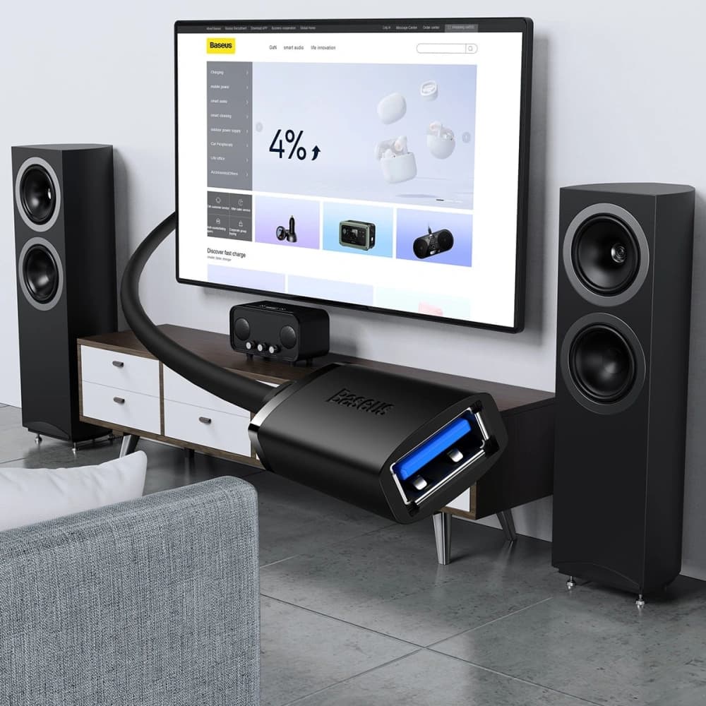 Cablul prelungitor Baseus AirJoy Series USB-A 3.0 3m - 7