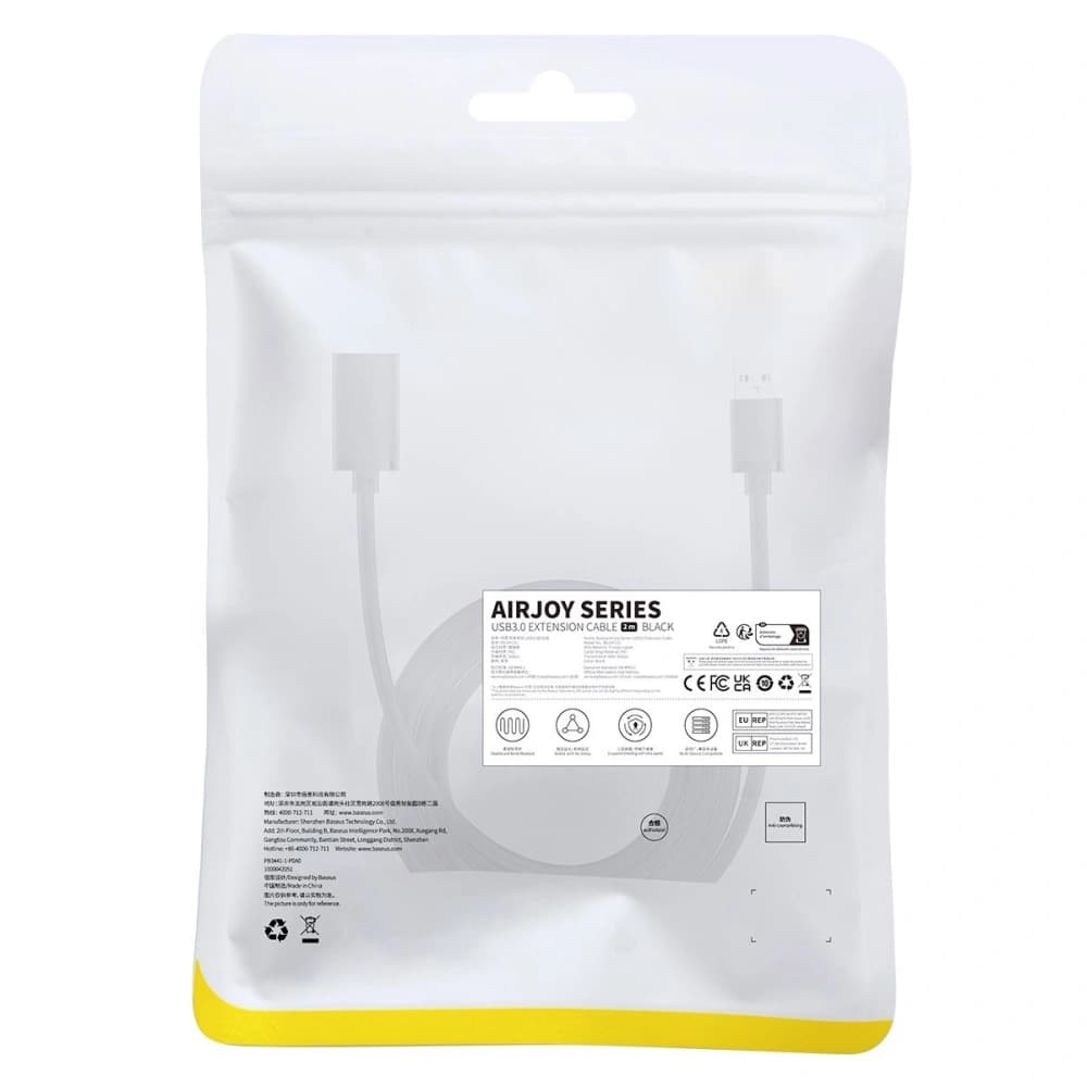 Cablu prelungitor Baseus AirJoy Series USB-A 3.0 2m - 11