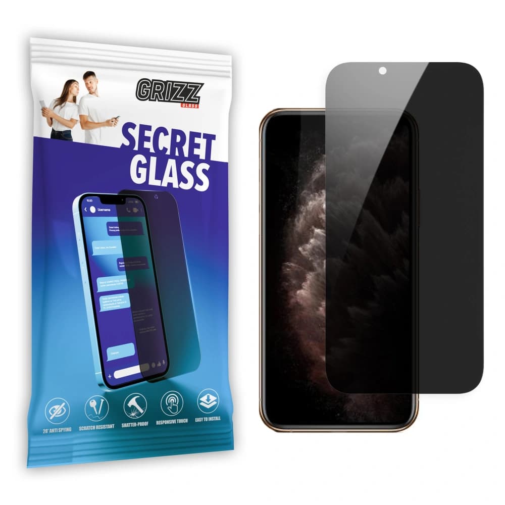 GrizzGlass Matte SecretGlass Apple iPhone XS Max