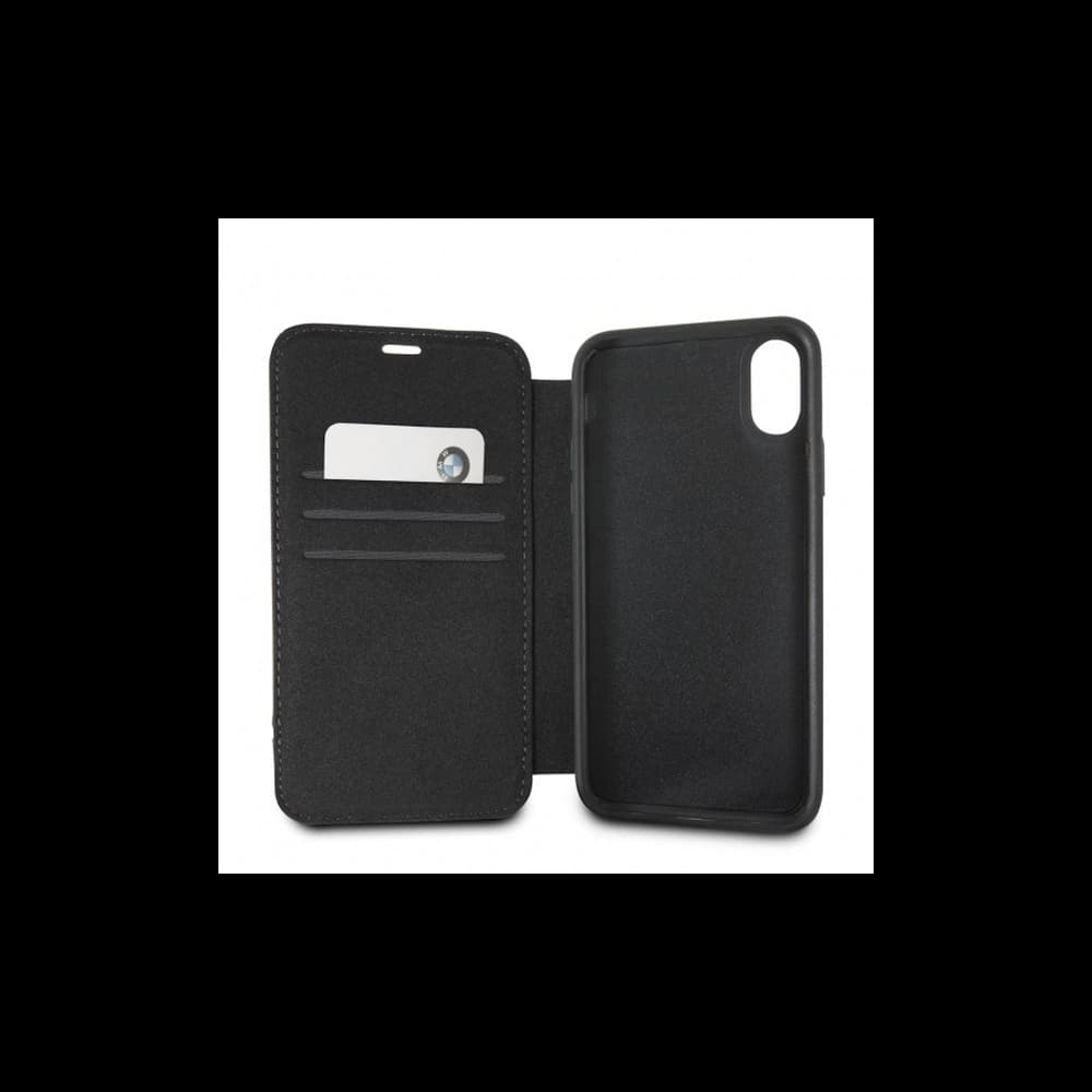 Etui BMW BMFLBKI65LLSB Apple iPhone XS Max negru/black Signature - 4