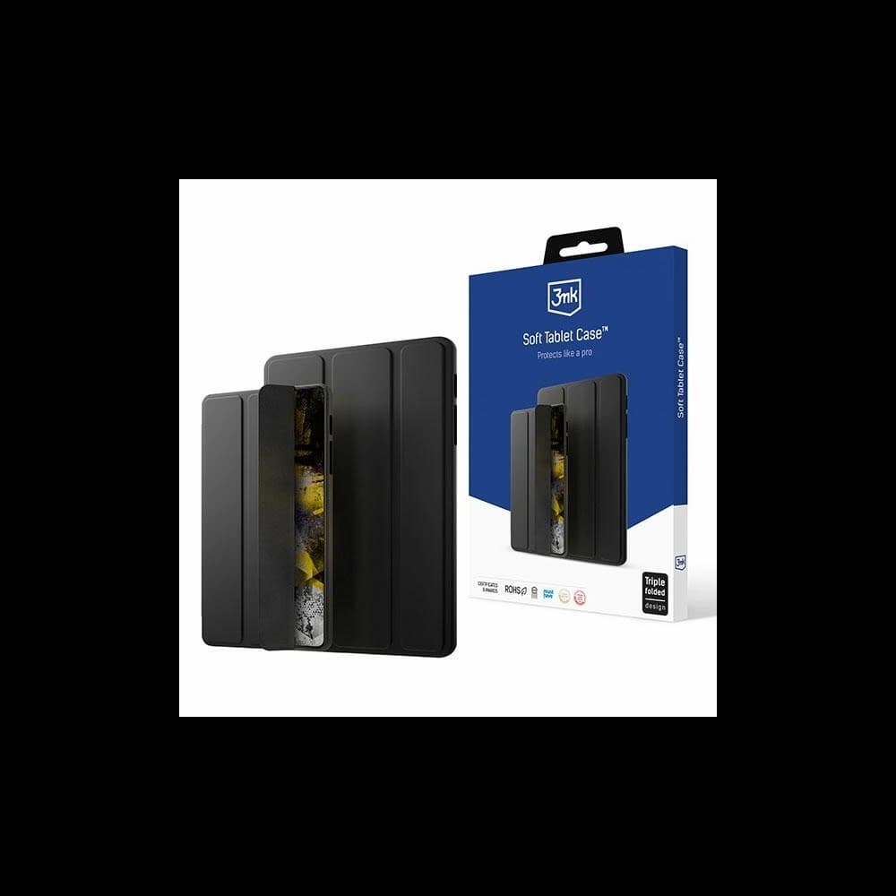 Etui 3MK Soft Tablet Case Samsung Galaxy Tab S6 Lite 2020/2022 fekete/black - 1