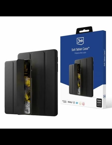 Etui 3MK Soft Tablet Case Samsung Galaxy Tab S7/S8 černý/black