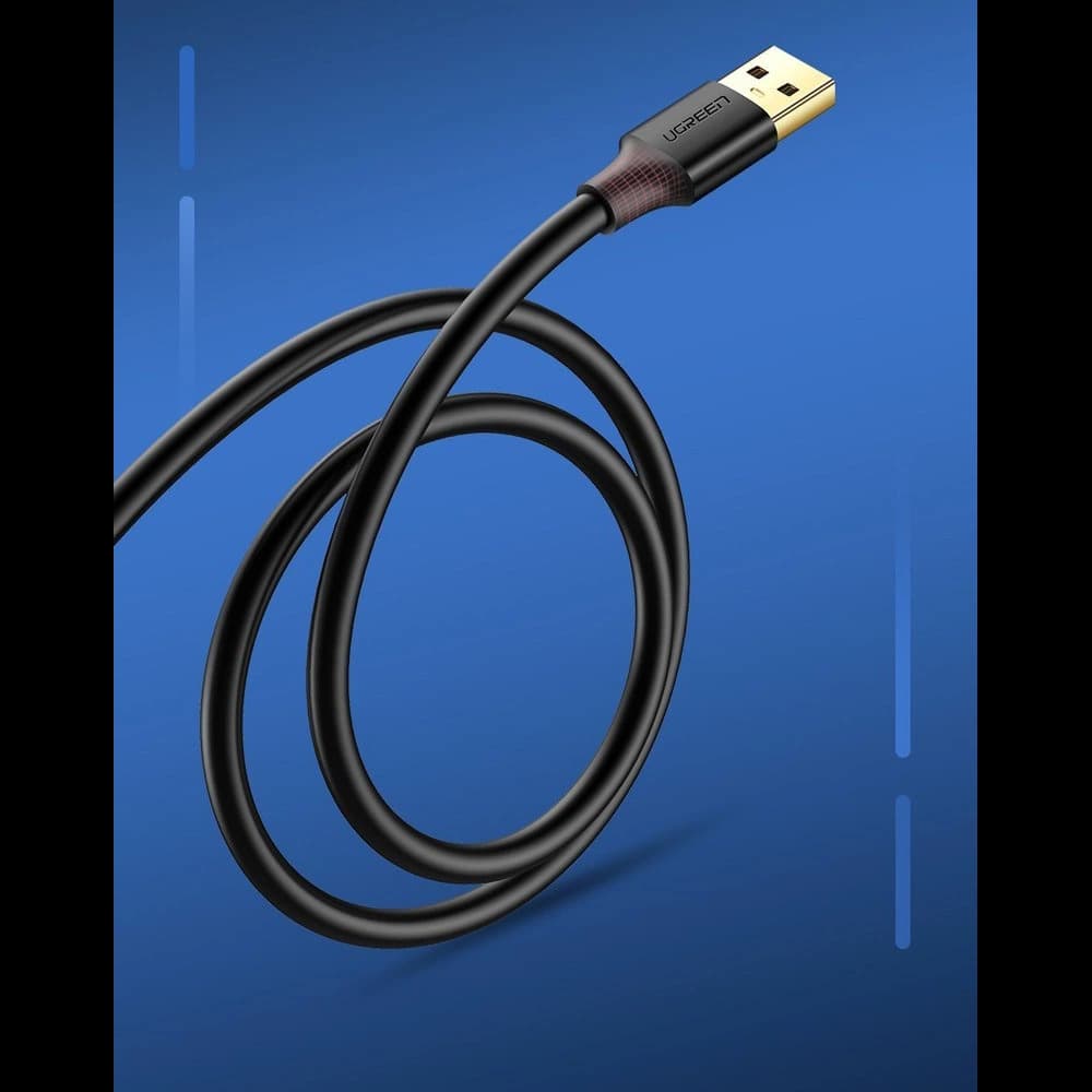 UGREEN US129 USB-A 3.0/USB-A 3.0 2m fekete hosszabbító kábel - 6
