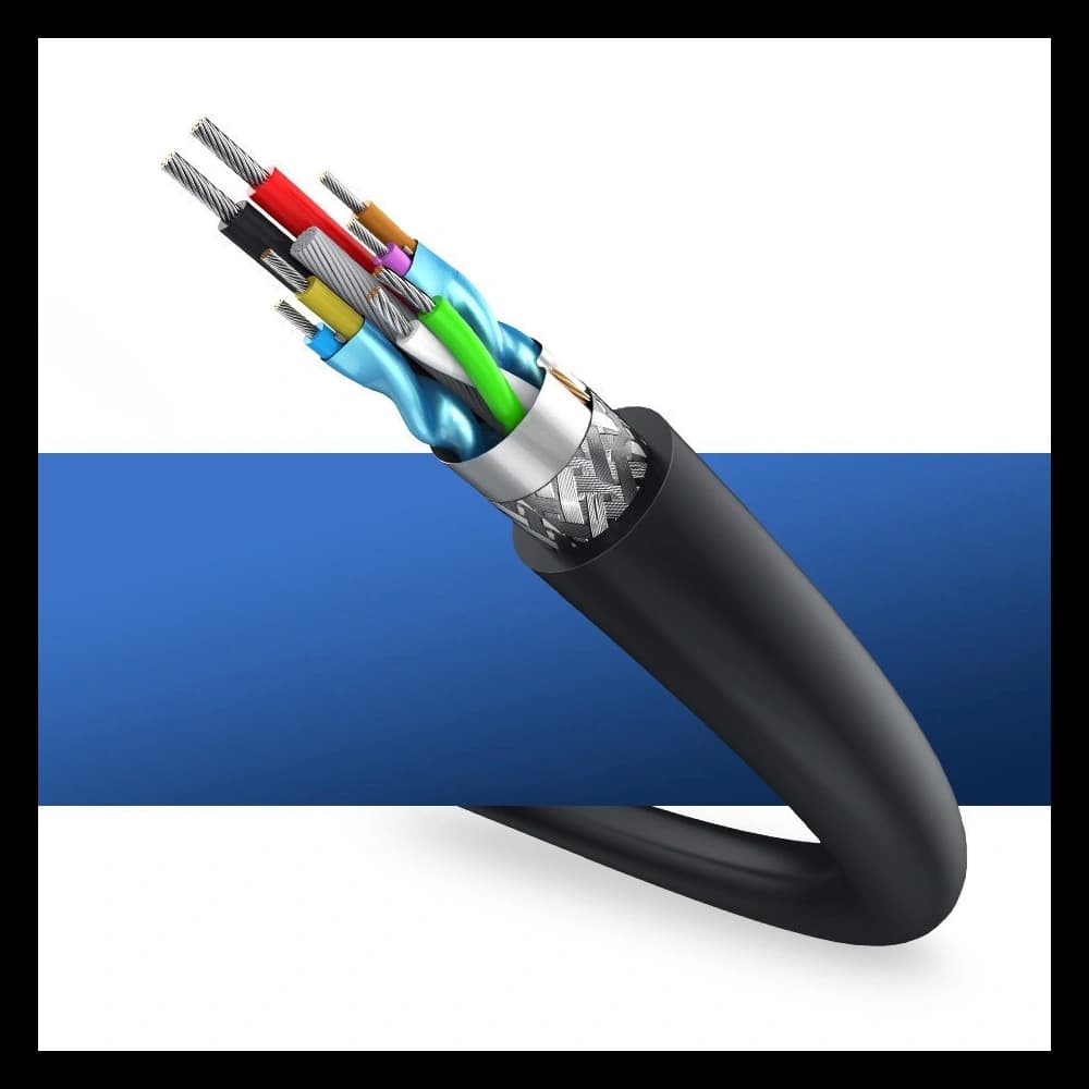 UGREEN US129 USB-A 3.0/USB-A 3.0 2m fekete hosszabbító kábel - 7