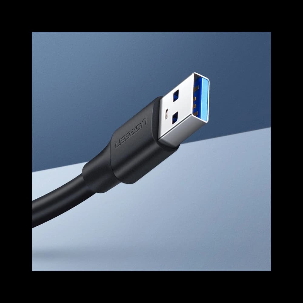 UGREEN US129 USB-A 3.0/USB-A 3.0 2m fekete hosszabbító kábel - 16