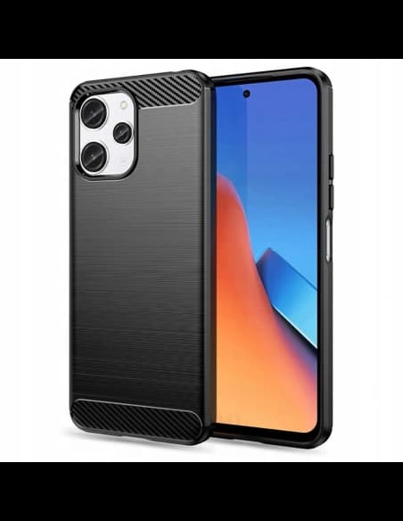 Tech-Protect TPUCarbon Xiaomi Redmi 12 Black