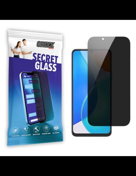 Matowe szkło prywatyzujące GrizzGlass SecretGlass do Honor Play 30 Plus
