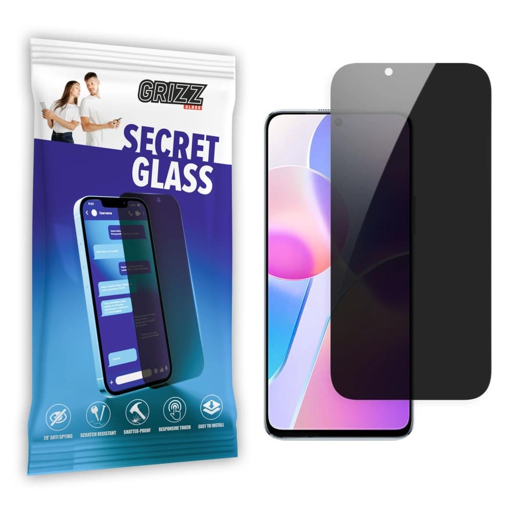 GrizzGlass Matte SecretGlass Honor X30i 5G-hez - 1