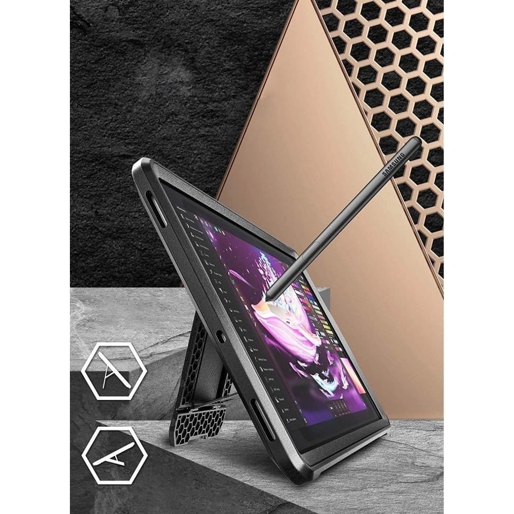 Etui Supcase Unicorn Beetle Pro Galaxy Tab S6 10.5 T860/T865 Fekete - 5