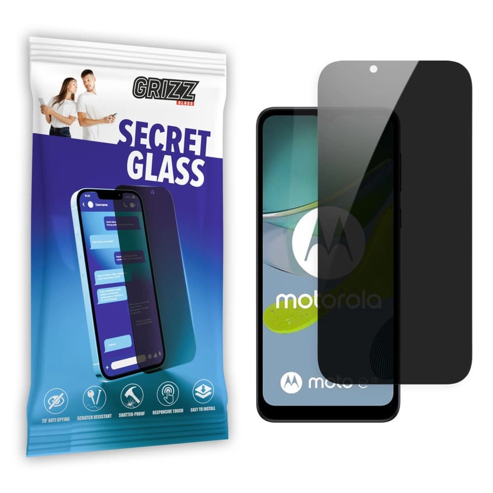 GrizzGlass Matte SecretGlass Motorola Moto E13 - 1