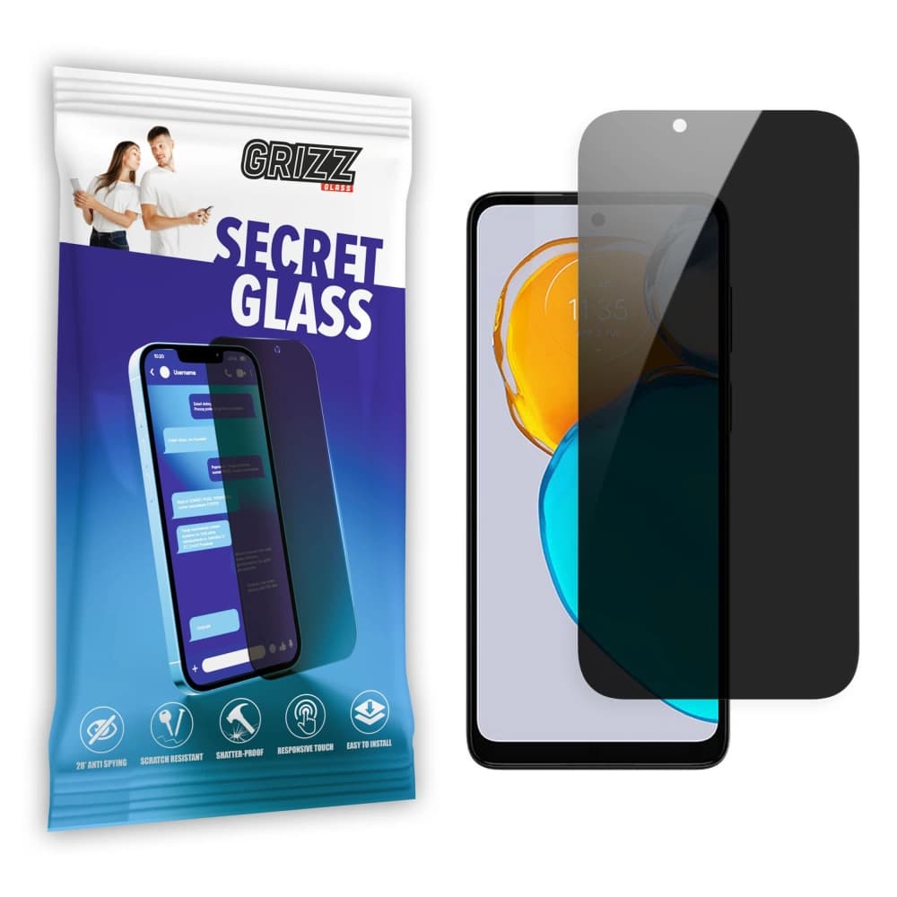 GrizzGlass Matte SecretGlass Motorola Moto E22s