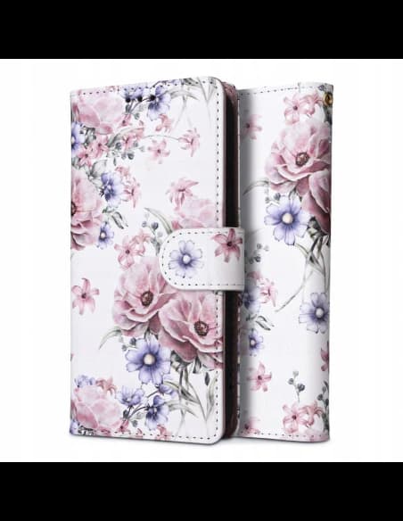 Tech-Protect Xiaomi Case Brieftasche Redmi 12 Blossom Flower