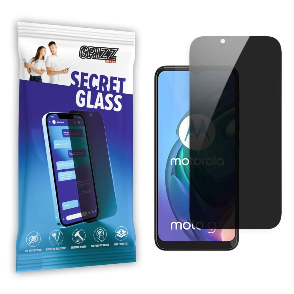 GrizzGlass Matte SecretGlass Motorola Moto G10