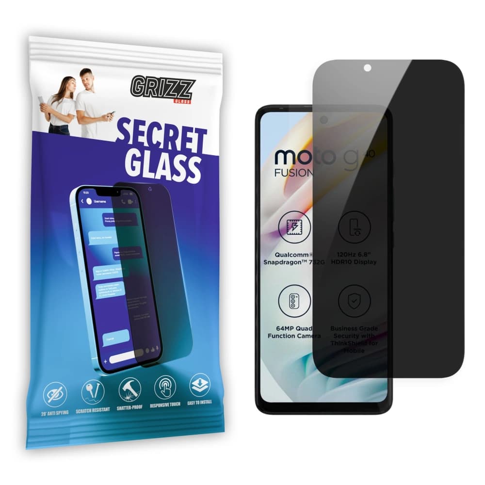 GrizzGlass Matte SecretGlass Motorola Moto G40 Fusionhoz
